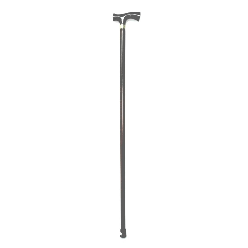 Bastón de madera de haya con puño concha