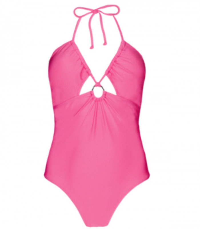 BANADOR ISLA V-NECK HOT PINK BARTS AMSTERDAM