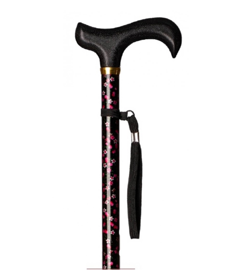 Bastón extensible de mujer estampado