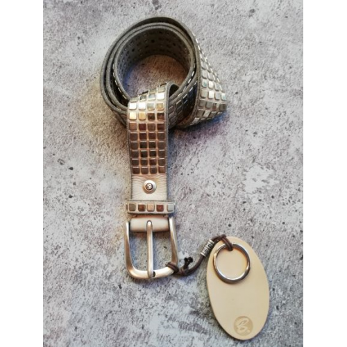 BB0563L38 CINTURON B.BELT HANDMADE VANILLA
