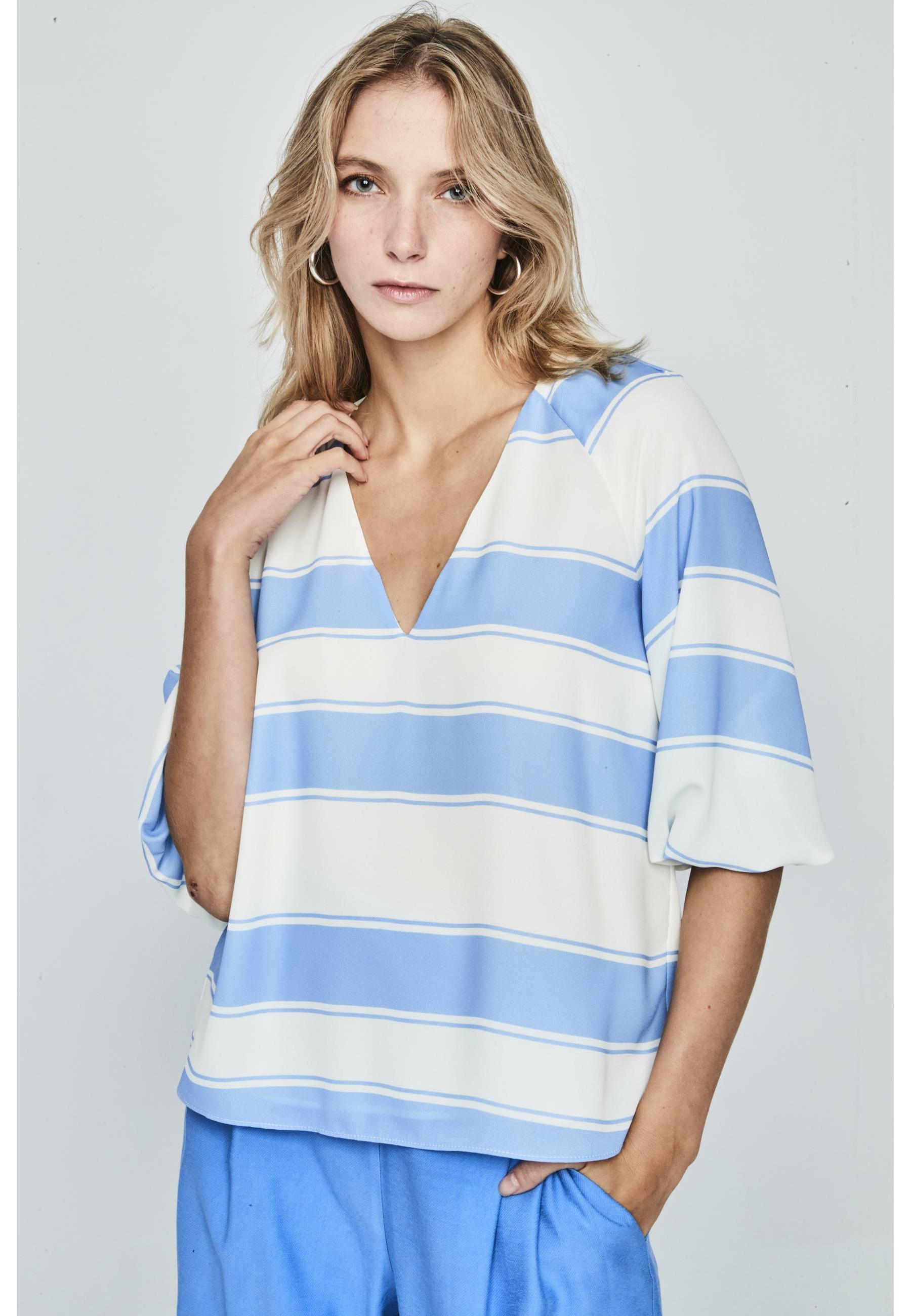 ANDME UNIQUE BLUSA RAYAS DOROTHEA