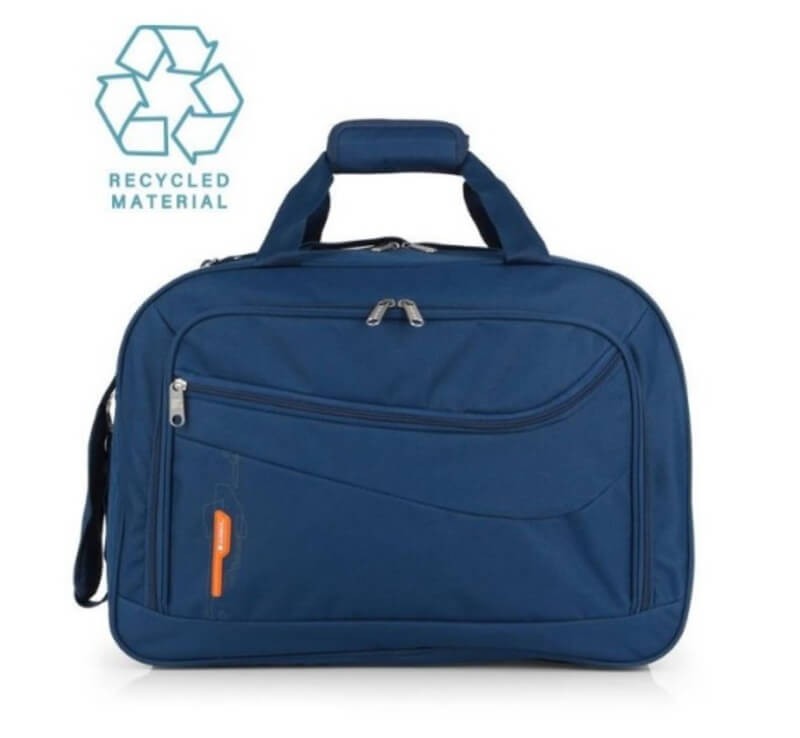 Bolso de viaje fabricado con material plástico