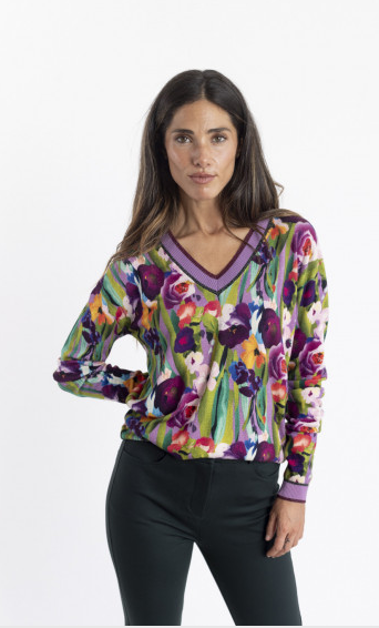 JERSEY PRINT FLORAL BmB&Co