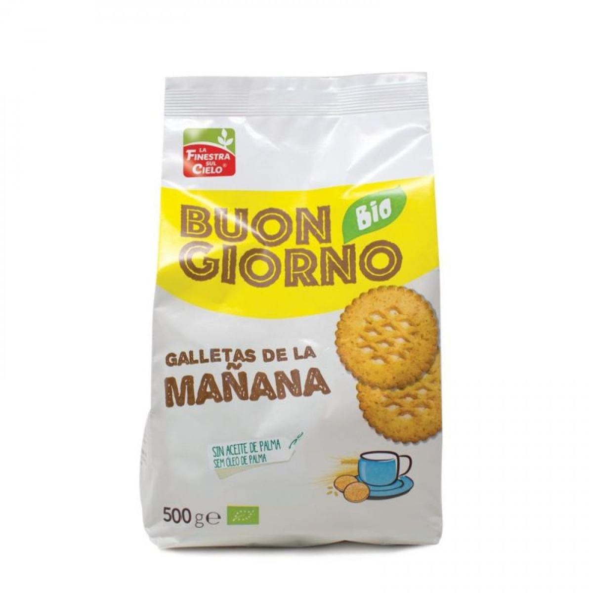 GALLETAS DE LA MAÑANA , Buen giorno bio. 500gr