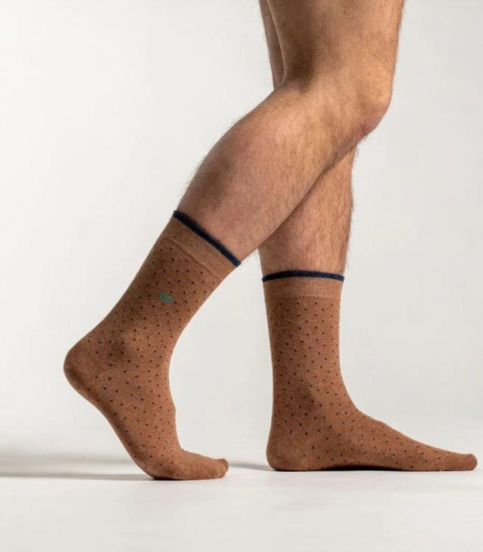 CALCETINES BROWN SQUARE BILLY BELT