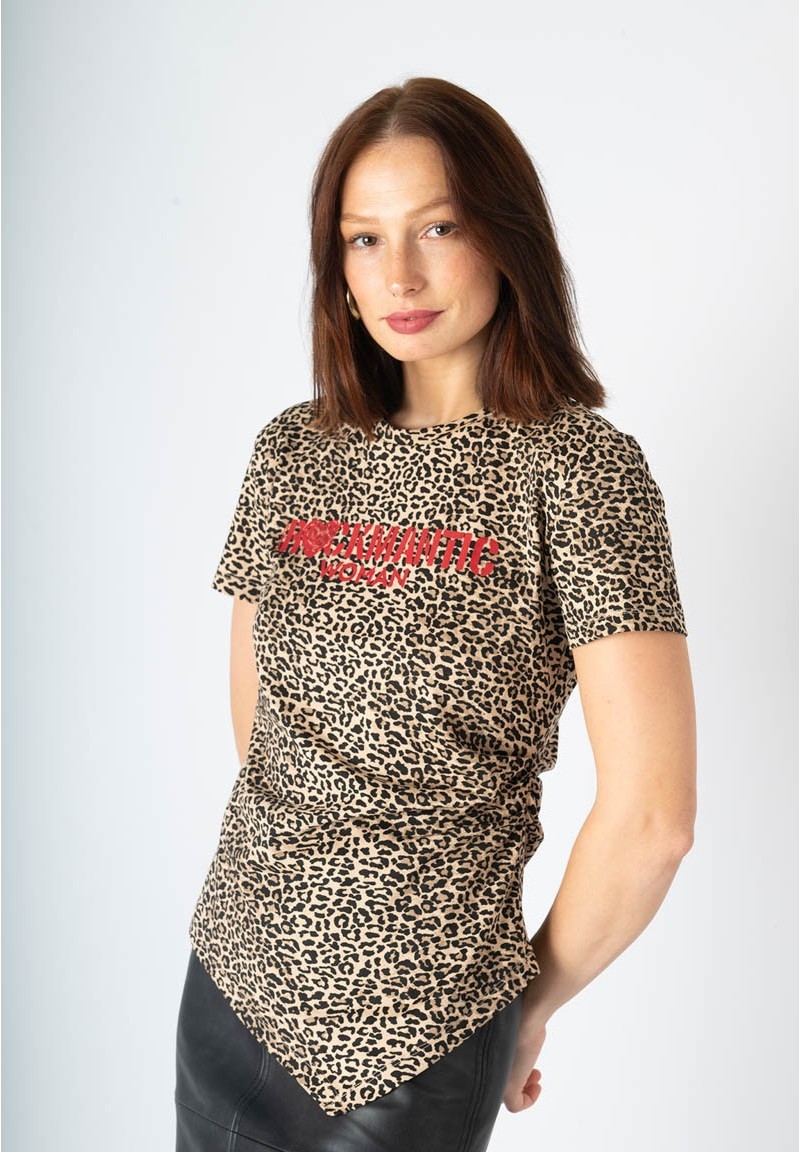 CAMISETA ANIMAL PRINT ANIMOSA
