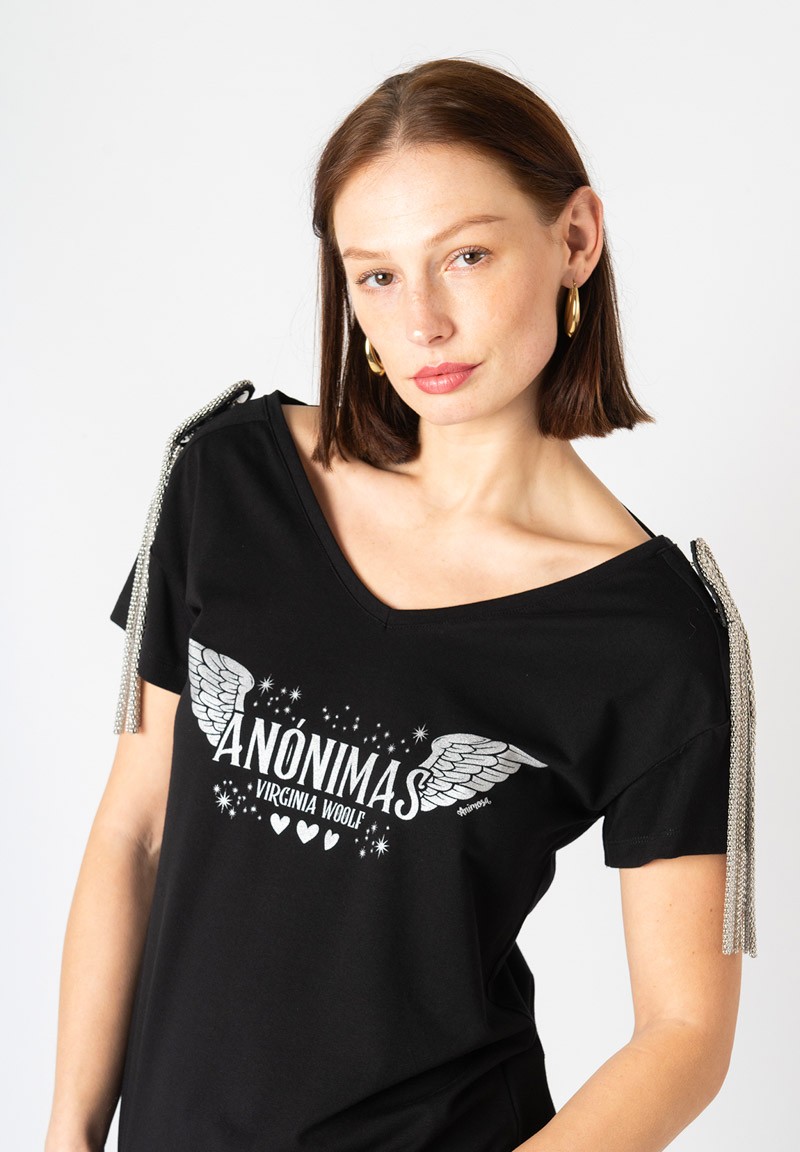 CAMISETA VIRGINIA WOOLF ANIMOSA