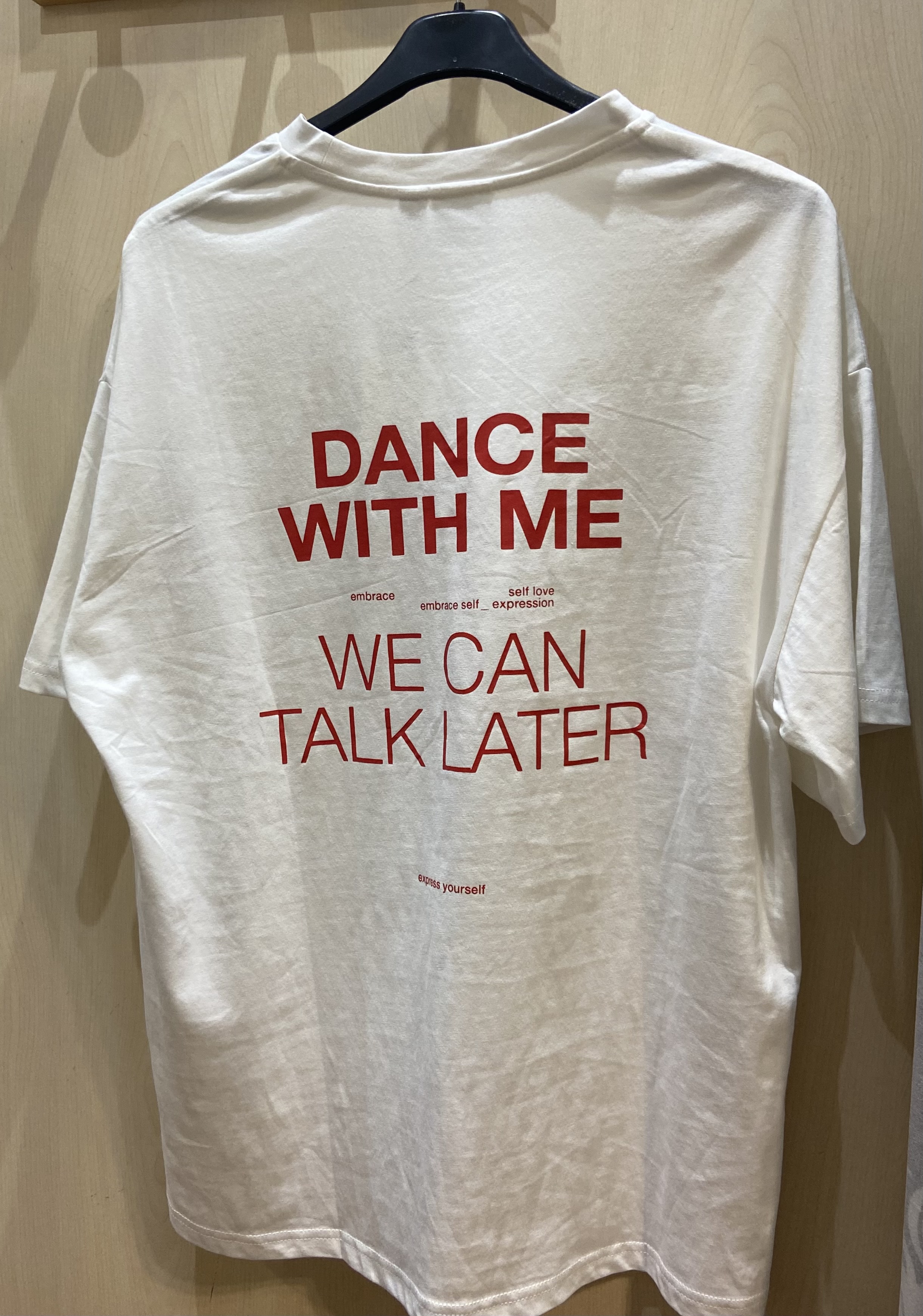 Camiseta blanca "Express yourself"