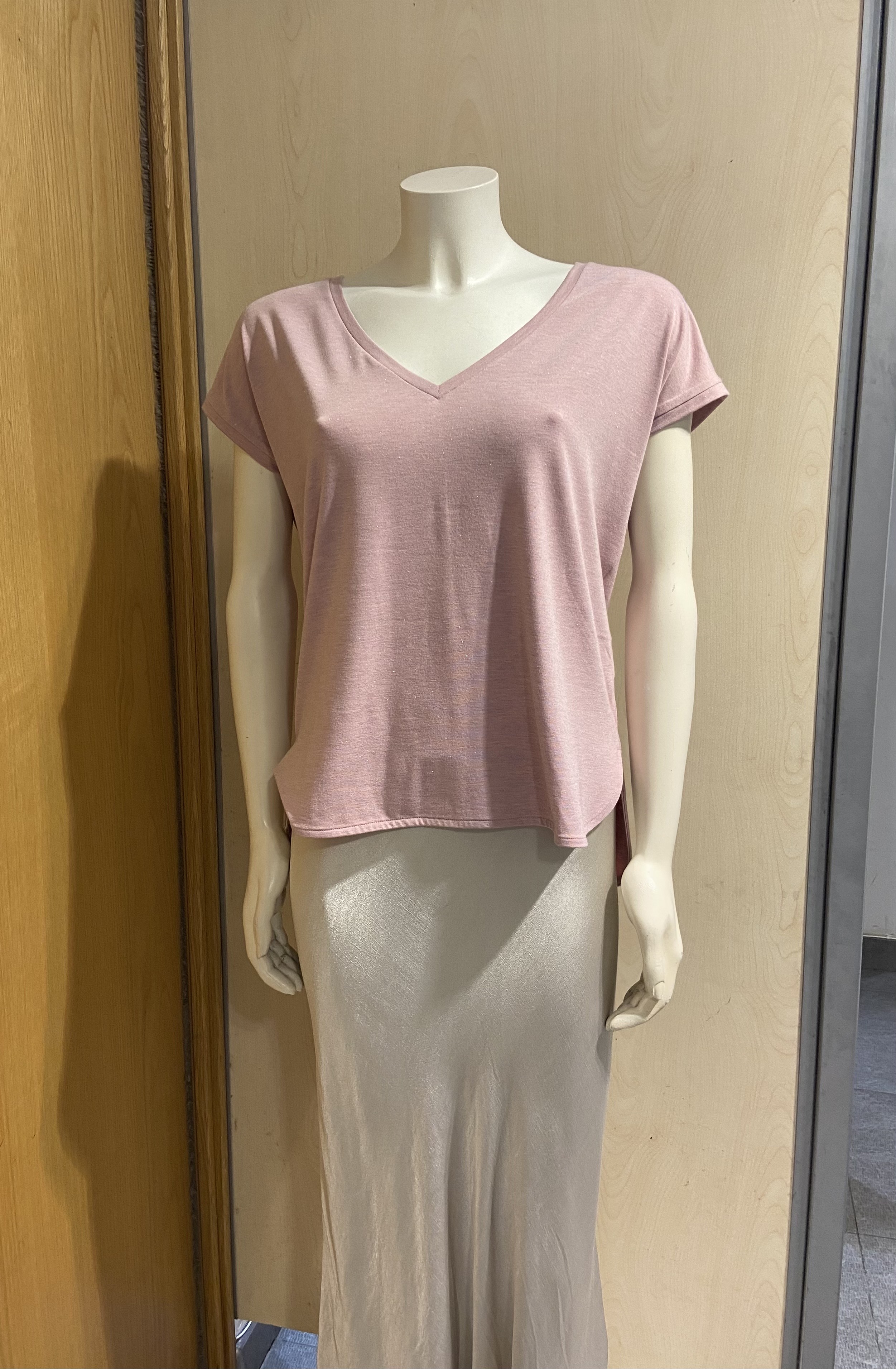 Camiseta Brilli-Brilli con Pico en Rosa