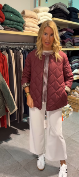 Chaqueta Granate