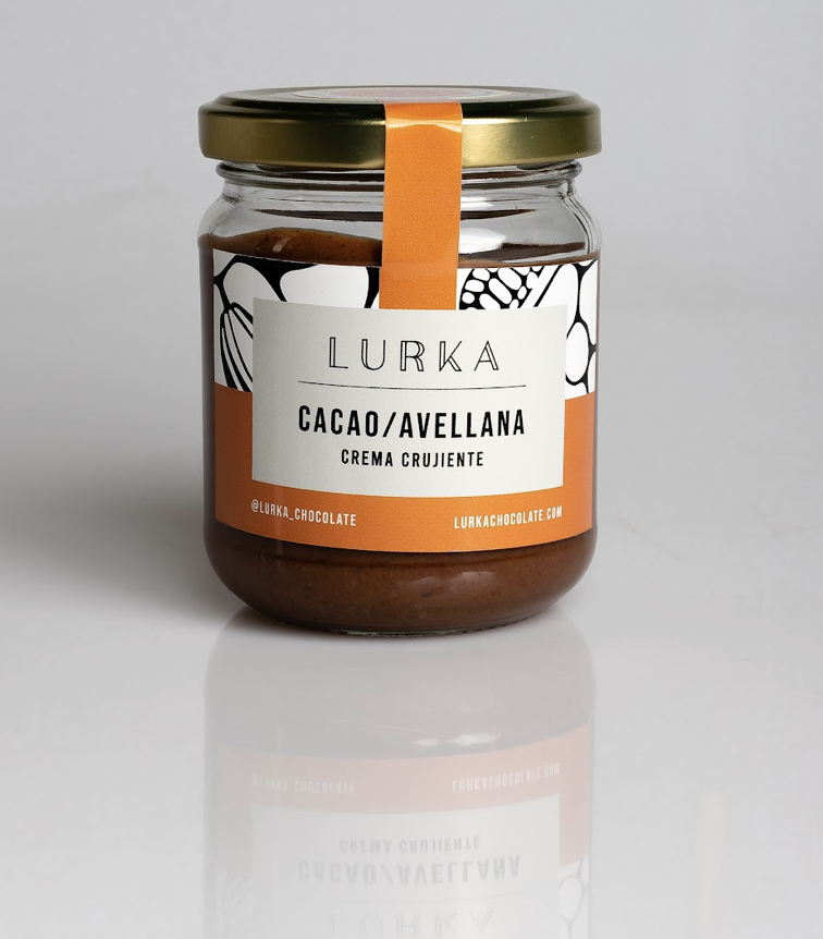 Crema untable Lurka de avellanas y cacao