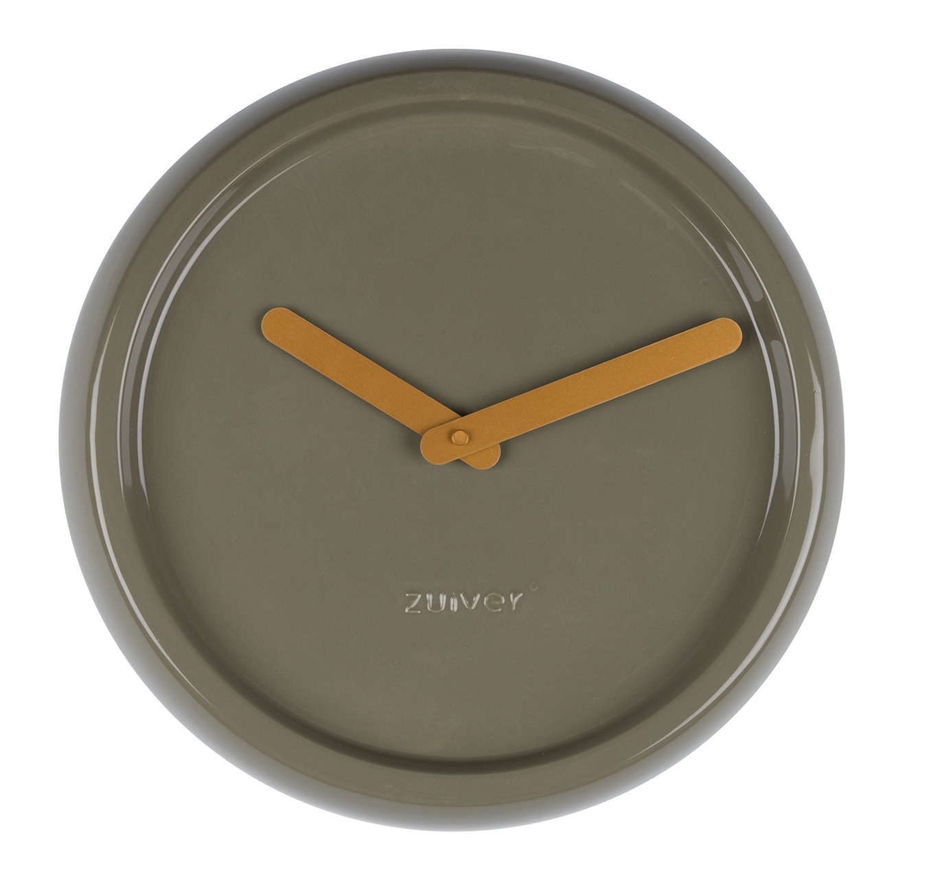 Reloj de pared (cerámica verde)