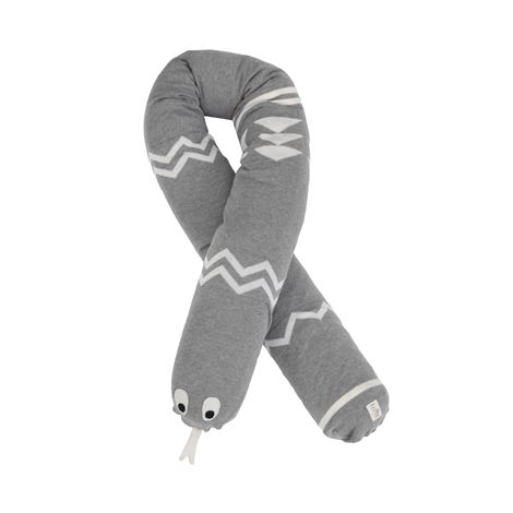 Serpiente de peluche tejida en algodón