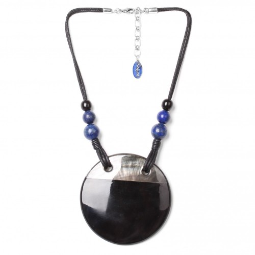 COLLAR DEEP BLUE NATURE BIJOUX