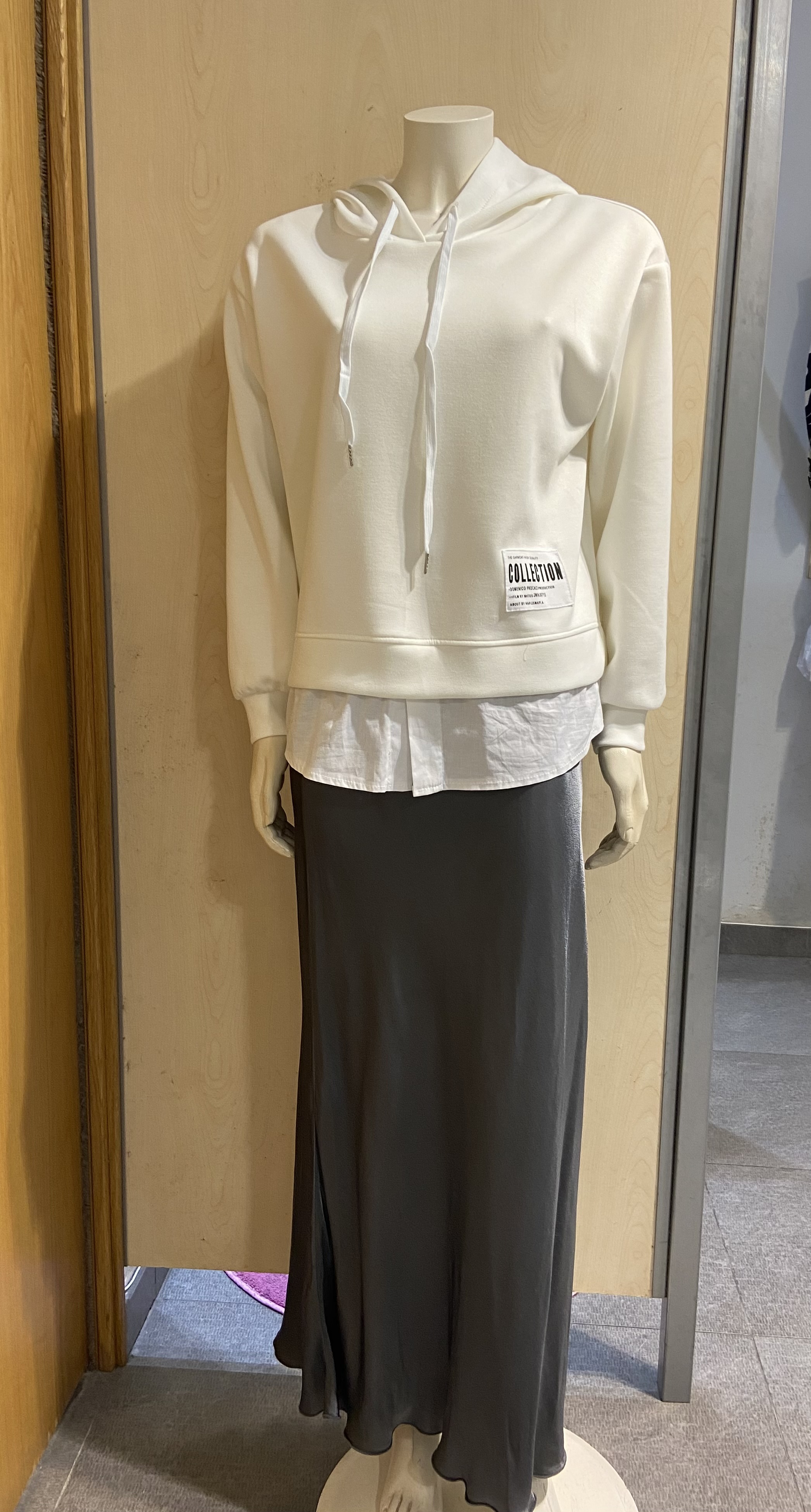 Sudadera de Mujer Blanca