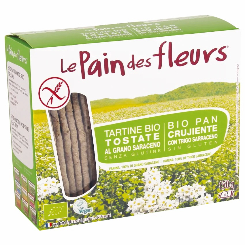 Cracker sarraceno 300g LE PAIN DES FLEURS