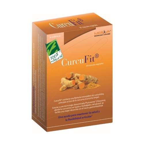 CURCUFIT (CURCUMA FITOSOMADA) 90 CAPSULAS 100% NATURAL