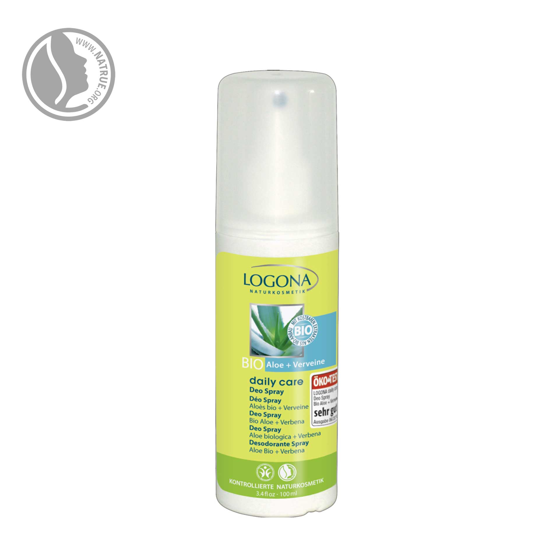 Desodorante Spray con Aloe y Verbena LOGONA