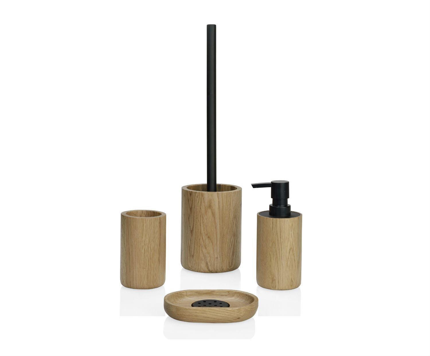 Escobilla de madera de roble