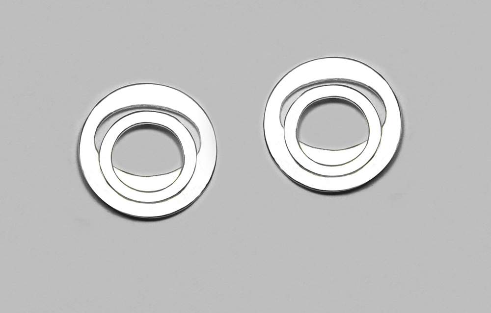 PRODUCTO VASCO PENDIENTE DE PLATA CIRCULO-3 TXUS GRUZETA