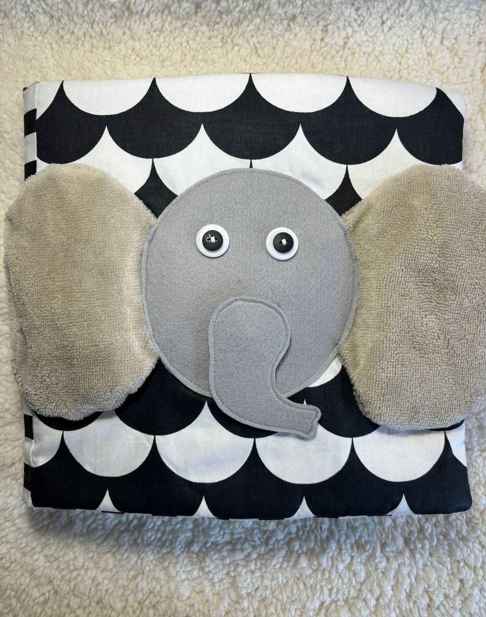 Libro didáctico sensorial ELEFANTE