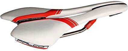 Sillin PRO Falcon AF Blanco/Rojo TITANIO
