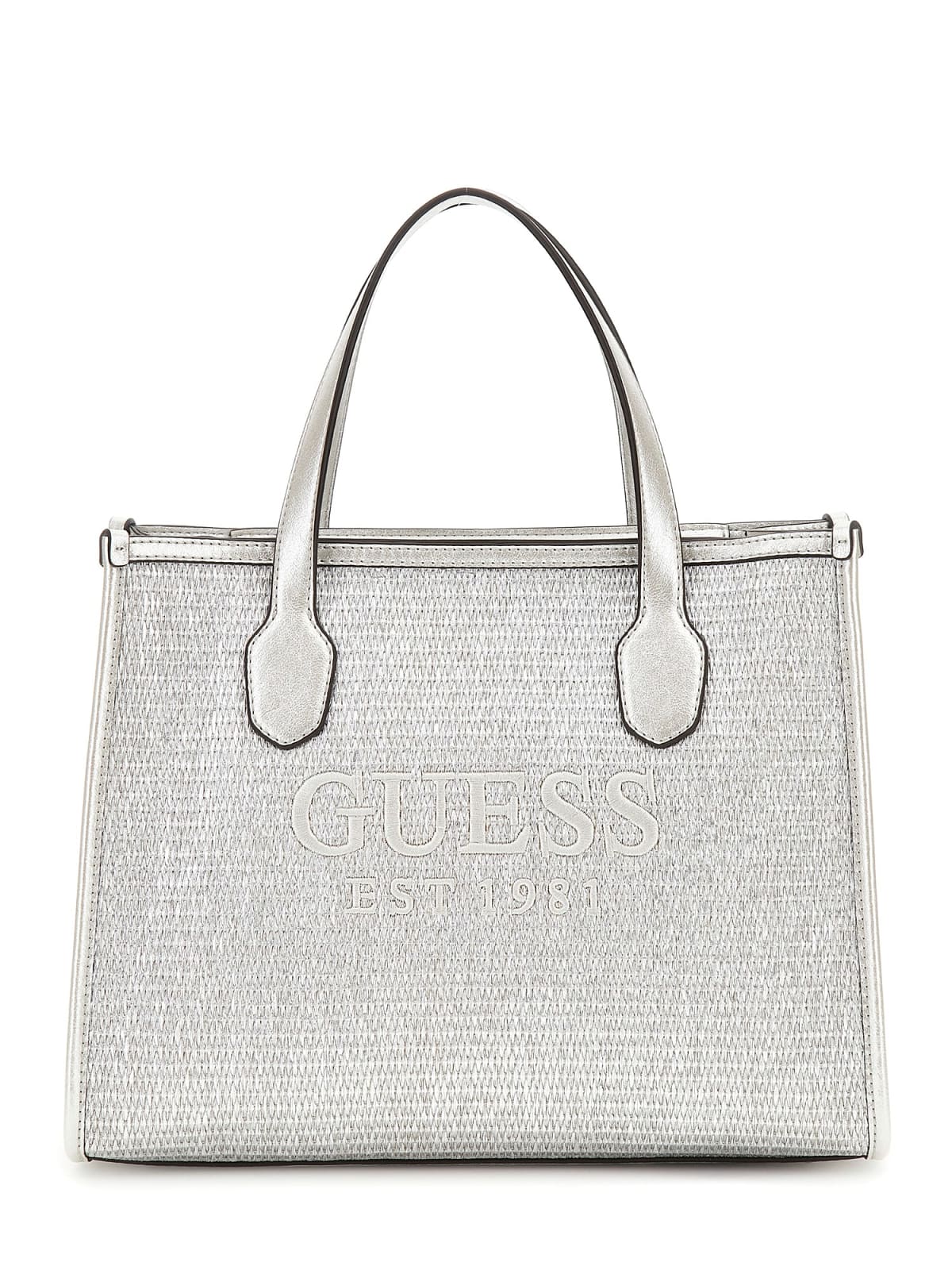 Guess mujer Bolso Sylvana Silver
