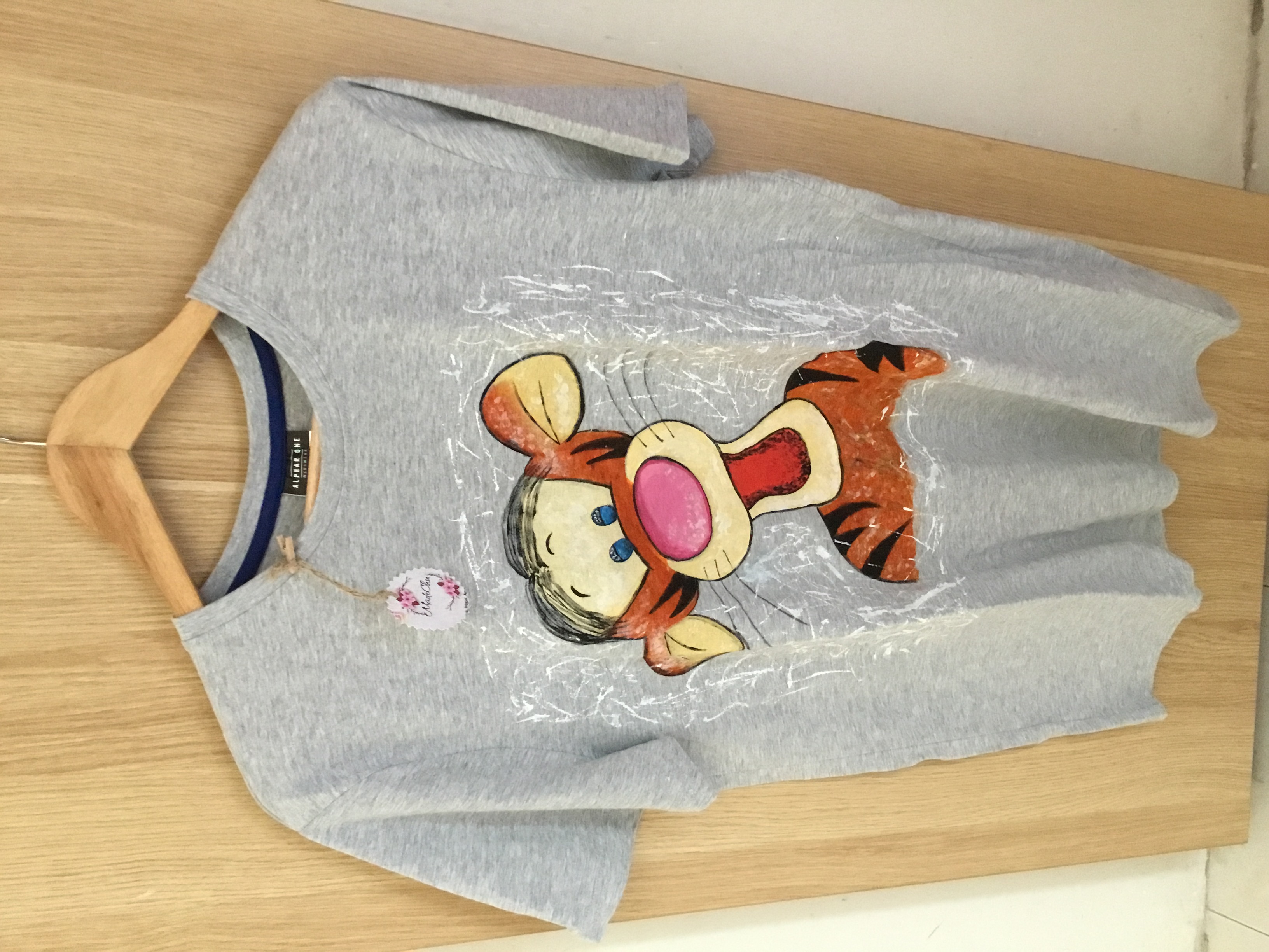 Camiseta gris unisex