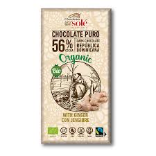 Chocolate 56% con Jengibre SOLE