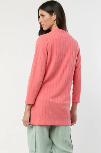 CHAQUETA PUNTO PEACH POUPEE CHIC