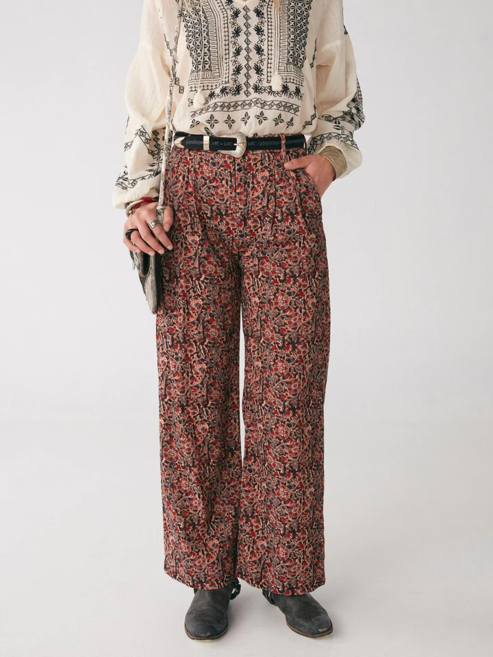 MAISON HOTEL PANTALON MICROPANA ESTAMPADA LUISA