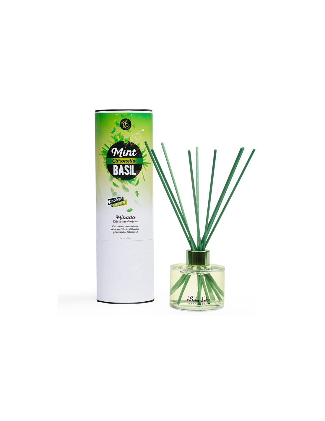 Mint, Citronella & Basil Mikado 125 ml