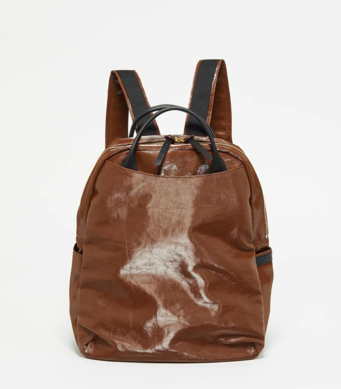 MOCHILA JACK GOMME LAMI LINEN TOFFEE