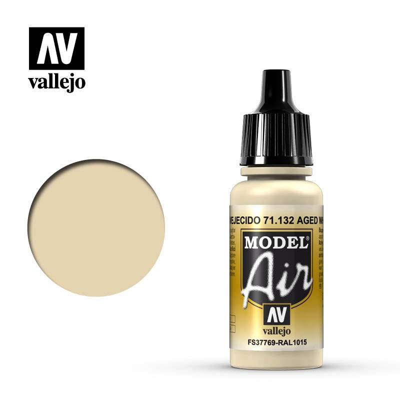 Vallejo Model Air 71.132 Blanco Envejecido
