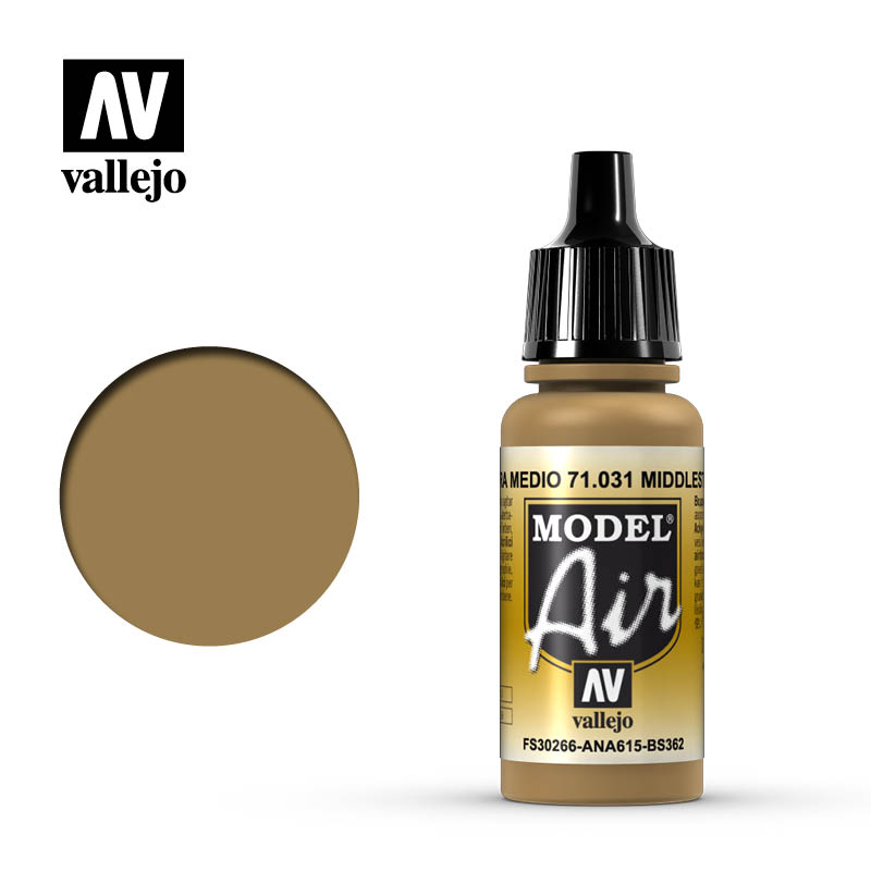 Vallejo Model Air 71.031 Piedra Medio