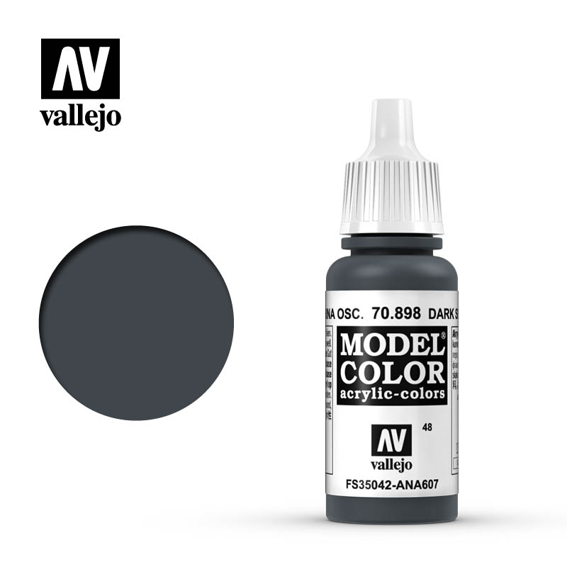 Vallejo Model Color 70.898 Azul Marina Oscuro
