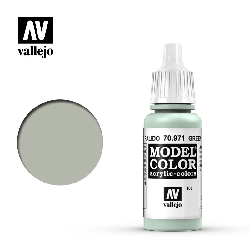 Vallejo Model Color 70.971 Verde Gris Pálido
