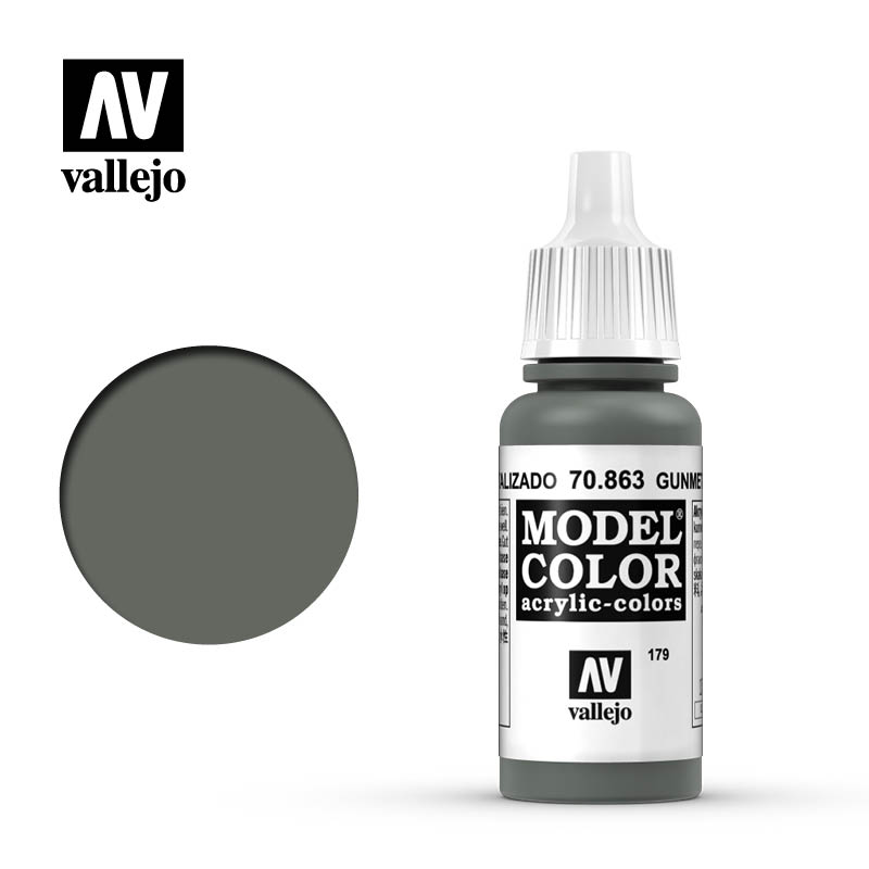 Vallejo Model Color 70.863 Gris Metalizado