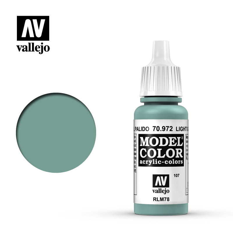 Vallejo Model Color 70.972 Verde Azul Pálido