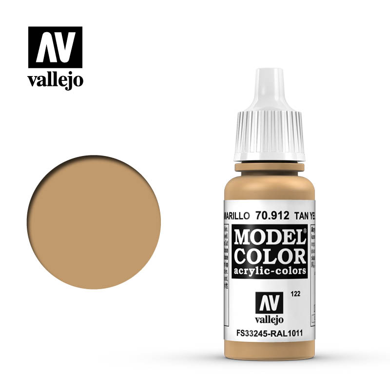 Vallejo Model Color 70.912 Marrón Amarillo