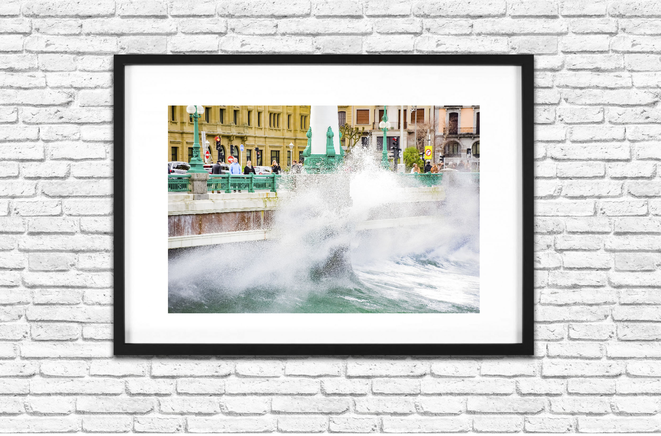 Fotografía País Vasco San Sebastián / Donostia OLAS-3 50 X 75 cm.