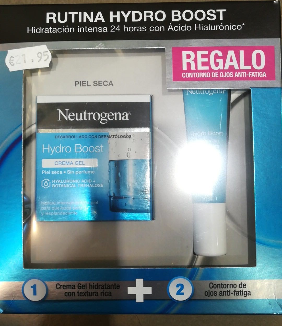 NEUTROGENA hydro boost crema gel+regalo contorno ojos