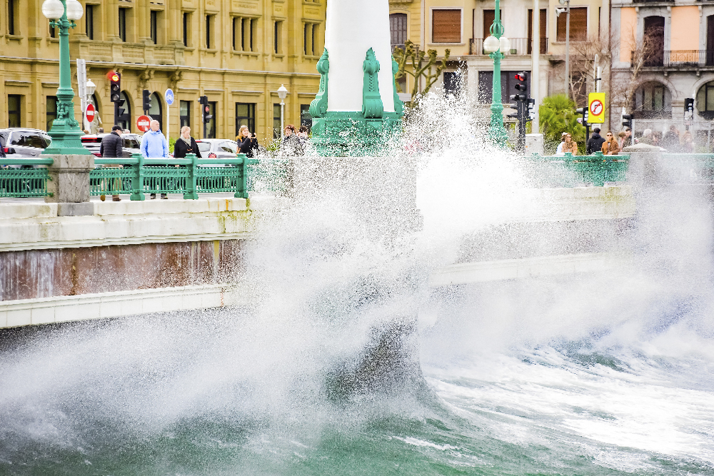 Fotografía País Vasco San Sebastián / Donostia OLAS-3 50 X 75 cm.