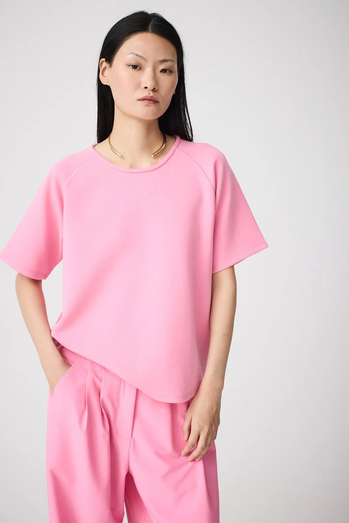 TANTÄ RAINWEAR CAMISETA ROSA OLUFU