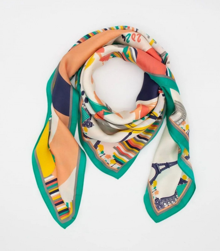 PANUELO SOLEN AQUA STORIATIPIC