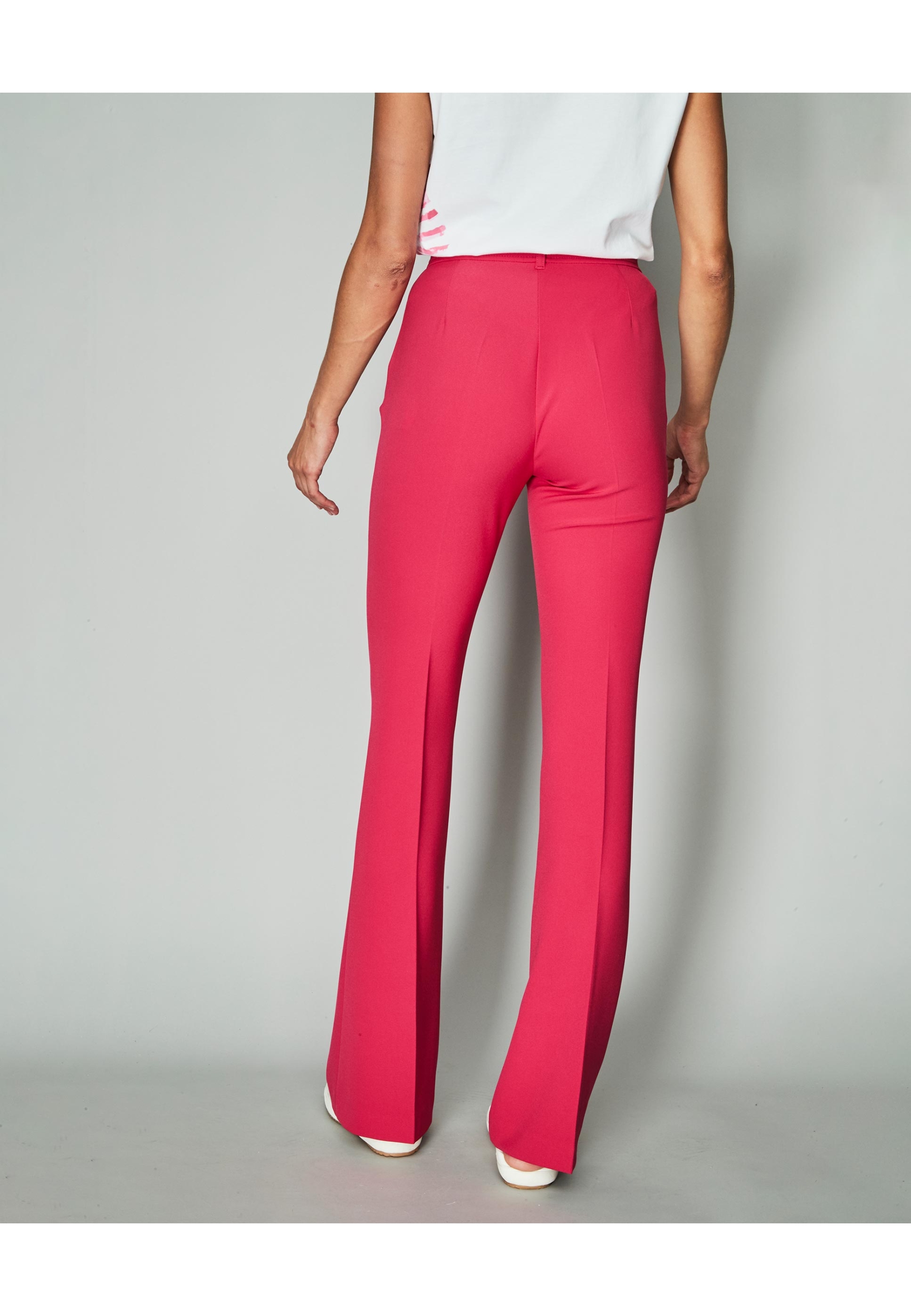 &ME UNLIMITED Pantalon acampanado fucsia ARIS