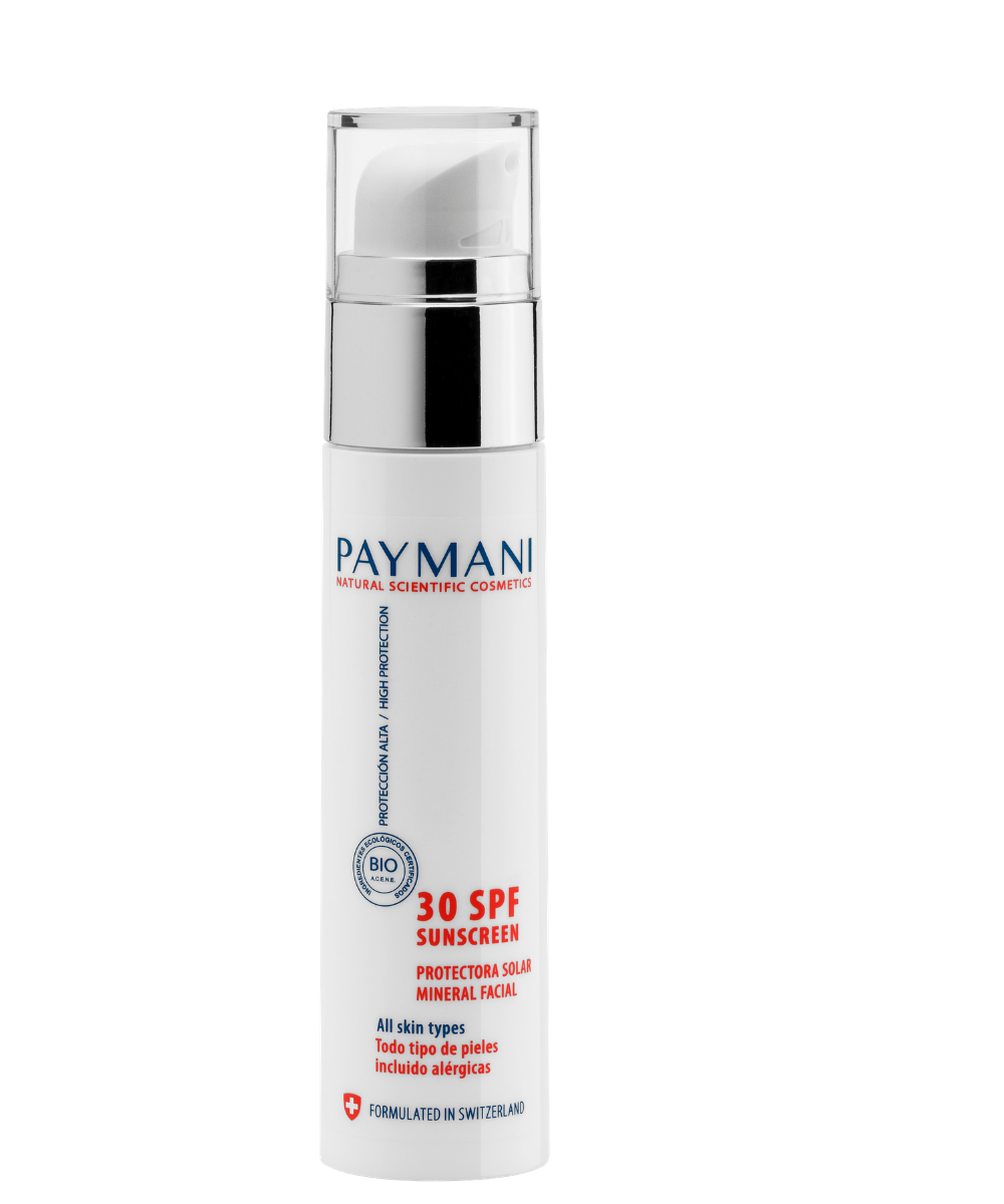 CREMA PROTECTORA SOLAR SUNSCREEN SPF 30 50 ml PAYMANI