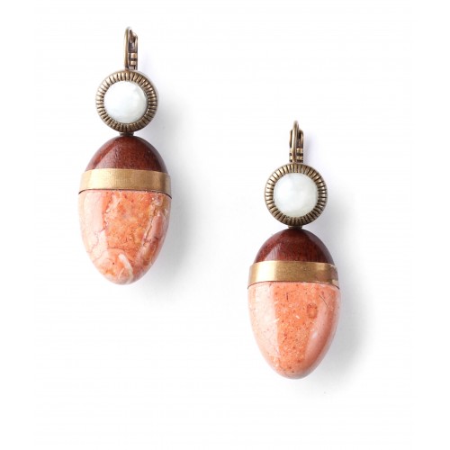 PENDIENTE PEBBLES NATURE BIJOUX