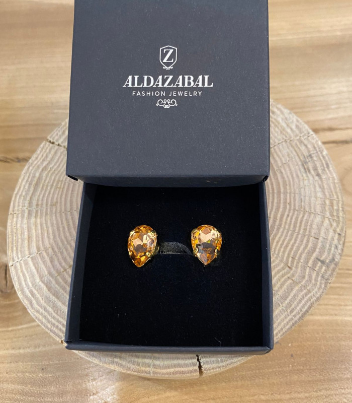 PENDIENTE SWAROVSKI P-335 SALMON ALDAZABAL