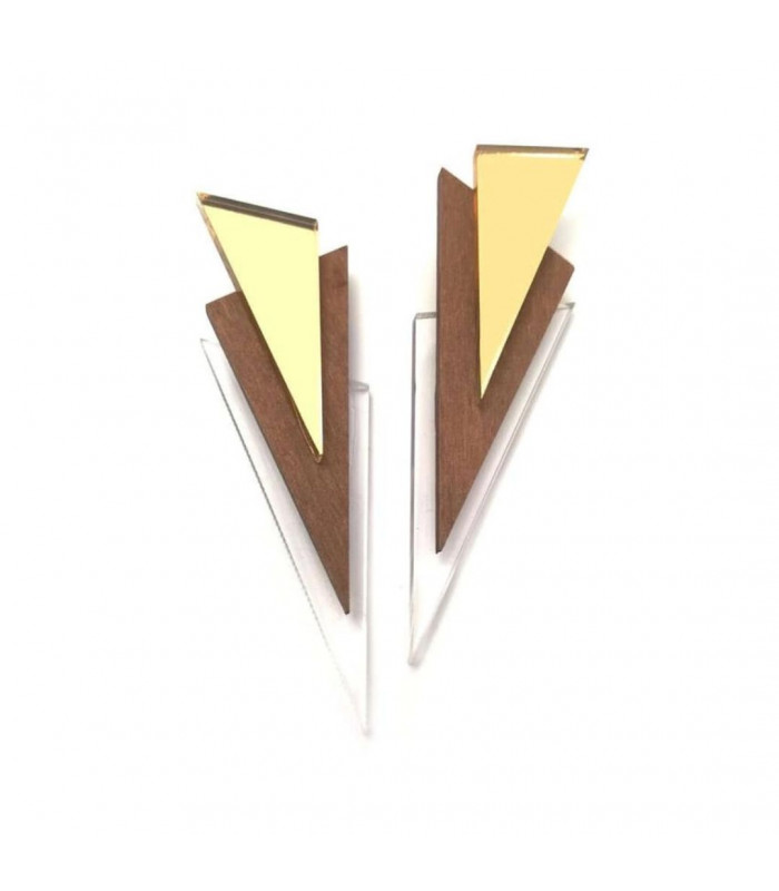 PENDIENTE TETRACTUS FUNK DA QUEEN